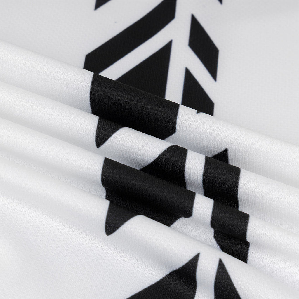 ARI KIDS ADEPT DYNAMIC STRIPES TEAM JERSEY - BLACK/WHITE/BLACK