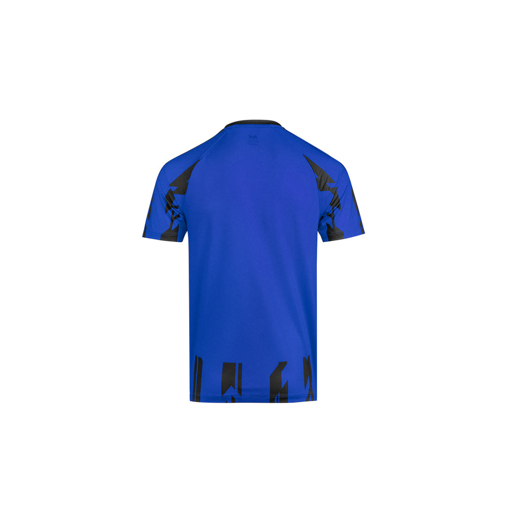 ARI KIDS ADEPT DYNAMIC STRIPES TEAM JERSEY - BLUE/BLACK/BULE