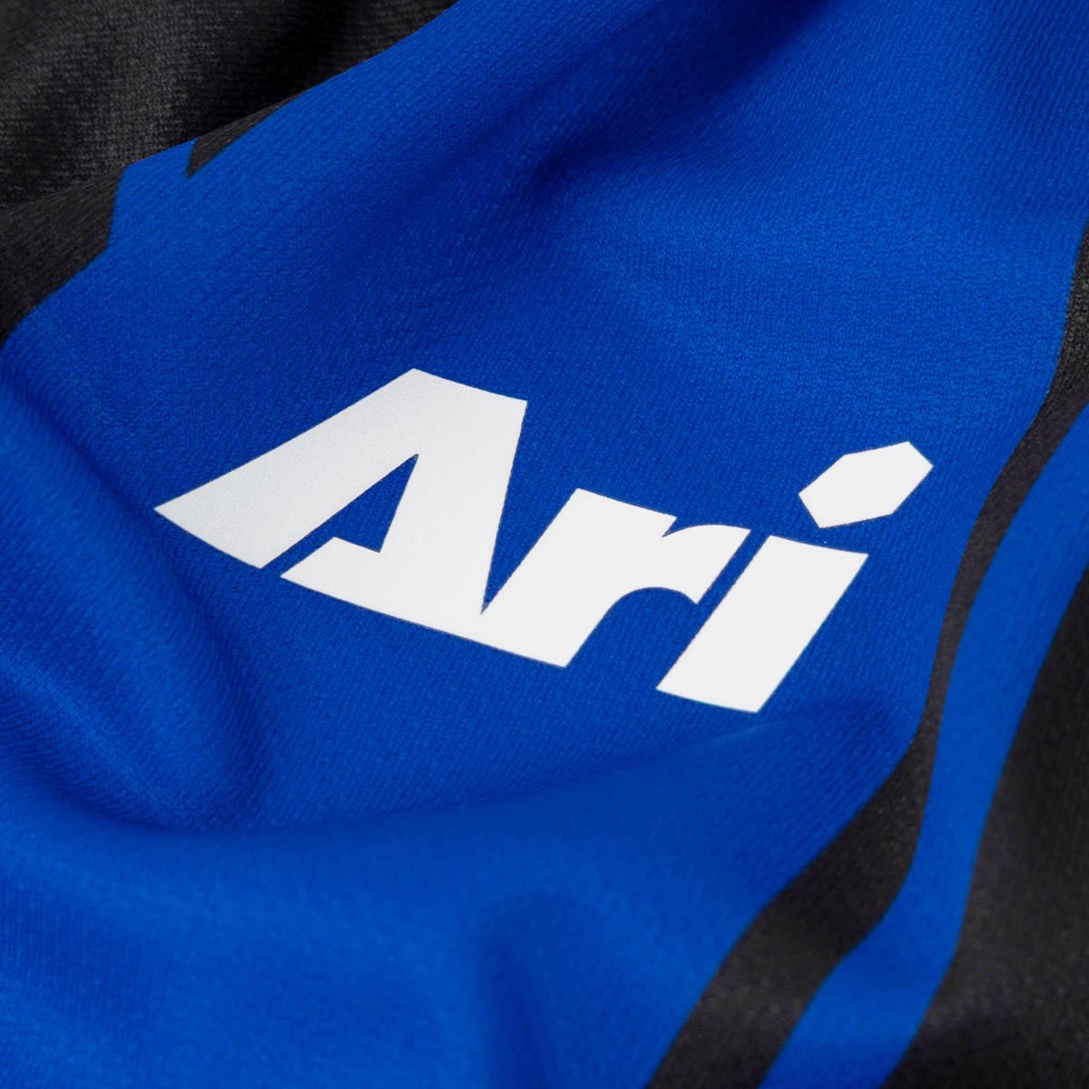 ARI KIDS ADEPT DYNAMIC STRIPES TEAM JERSEY - BLUE/BLACK/BULE