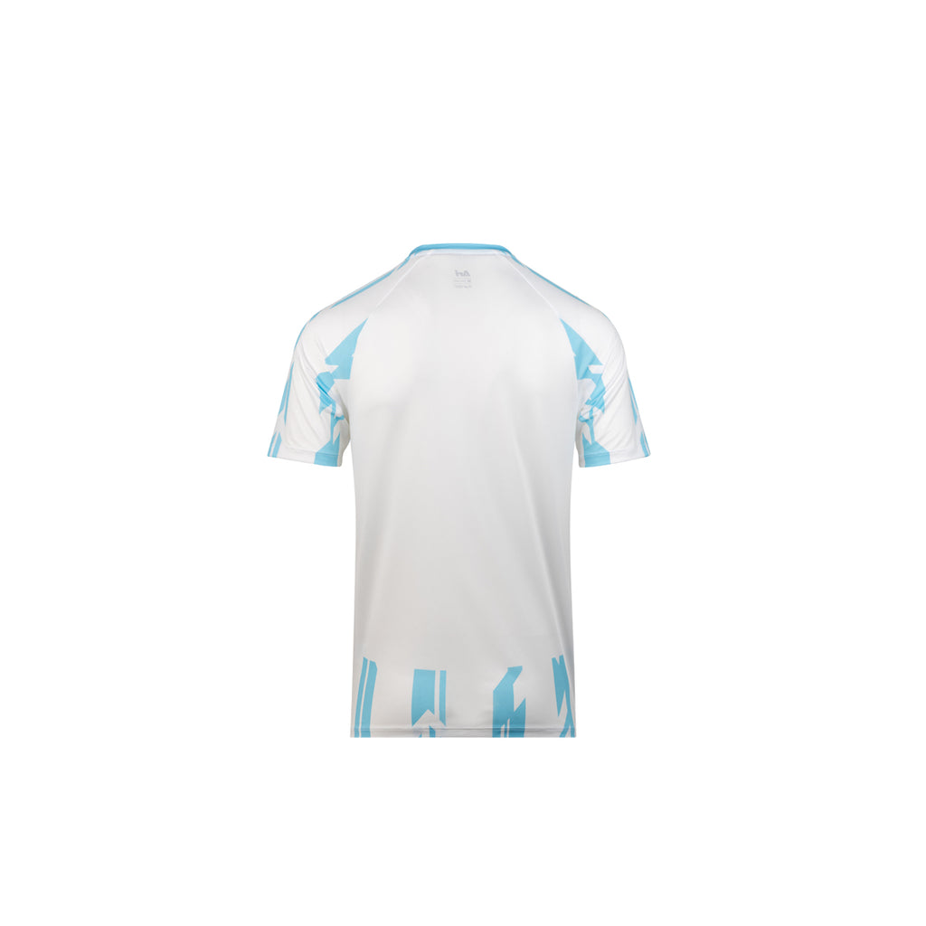 ARI KIDS ADEPT DYNAMIC STRIPES TEAM JERSEY - LIGHT BLUE/WHITE/WHITE