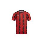 ARI KIDS ADEPT DYNAMIC STRIPES TEAM JERSEY - RED/BLACK/RED