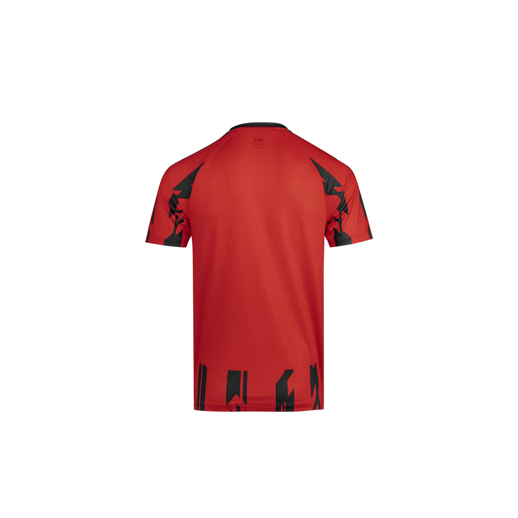 ARI KIDS ADEPT DYNAMIC STRIPES TEAM JERSEY - RED/BLACK/RED