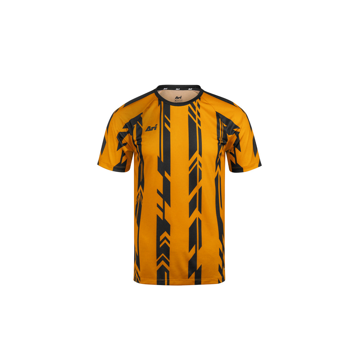 ARI KIDS ADEPT DYNAMIC STRIPES TEAM JERSEY - YELLOW/BLACK/YELLOW