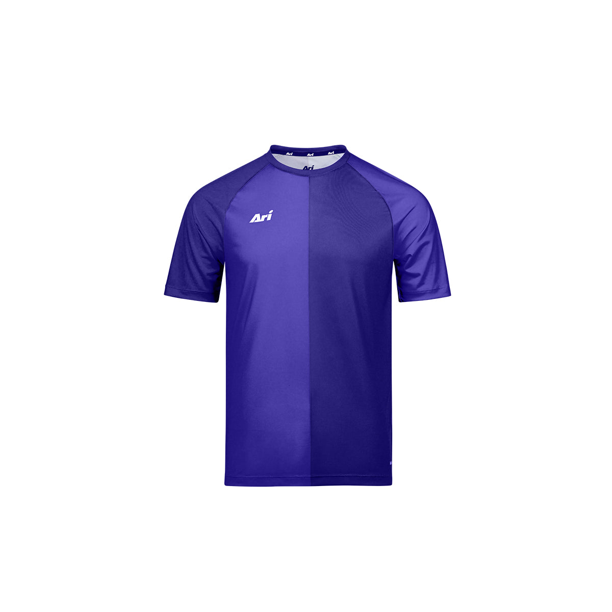 ARI KIDS ADEPT HALVED TEAM JERSEY - DARK PURPLE/PURPLE/WHITE