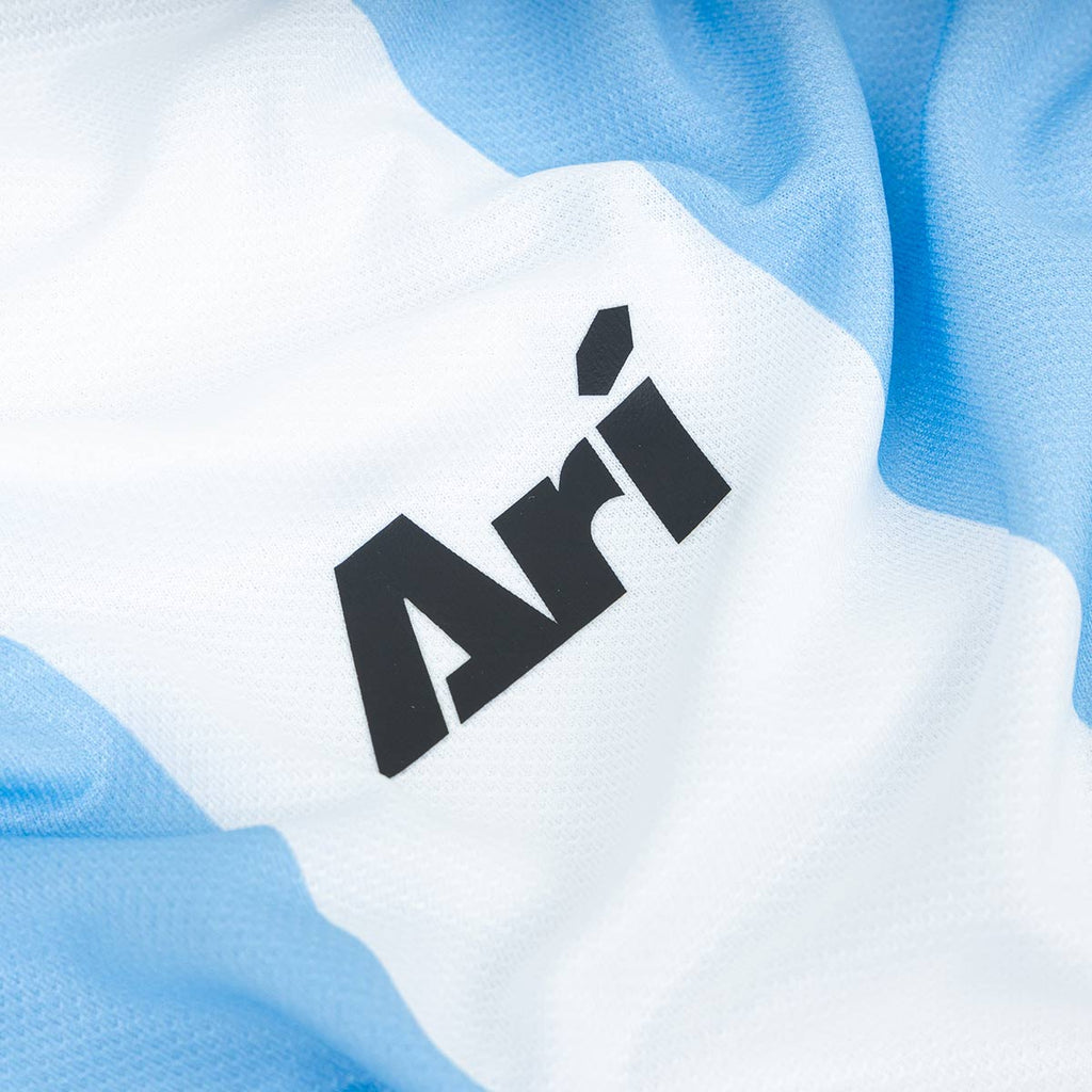 ARI KIDS ADEPT ICONIC NATION TEAM JERSEY - LIGHT BLUE/WHITE/LIGHT BLUE