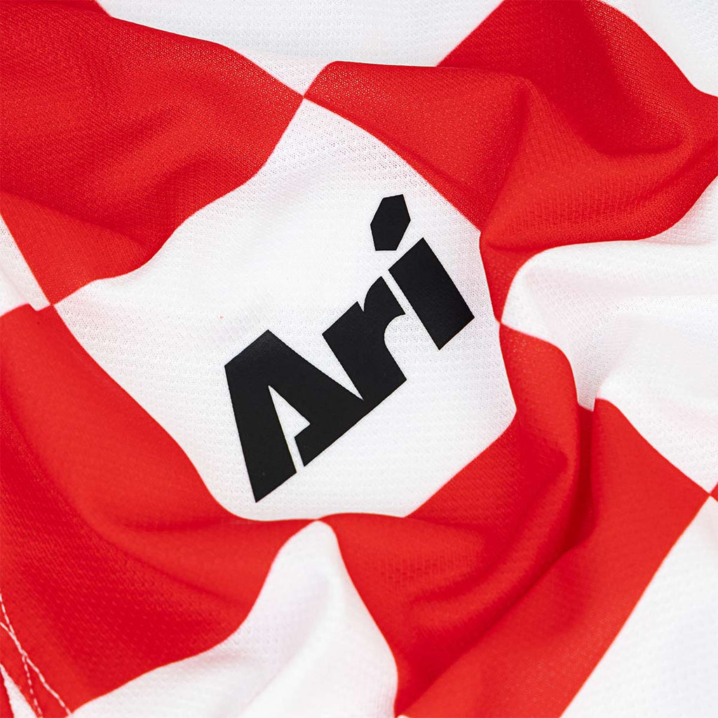 ARI KIDS ADEPT ICONIC NATION TEAM JERSEY - RED/WHITE/RED
