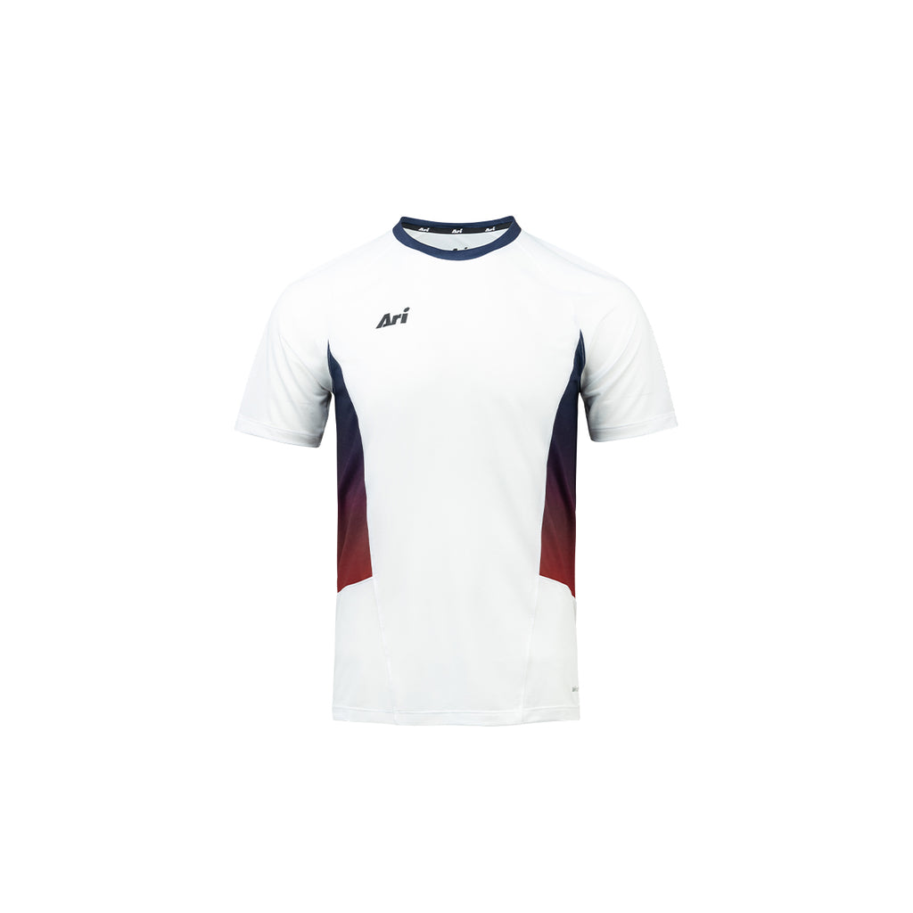 ARI KIDS ADEPT ICONIC NATION TEAM JERSEY - WHITE/NAVY/RED