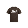 ARI KIDS ADEPT ICON TEE - BROWN/WHITE/BROWN