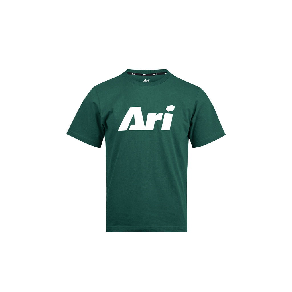 ARI KIDS ADEPT ICON TEE - GREEN/WHITE/GREEN
