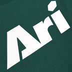 ARI KIDS ADEPT ICON TEE - GREEN/WHITE/GREEN