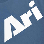 ARI KIDS ADEPT ICON TEE - LIGHT STEEL BLUE/WHITE/LIGHT STEEL BLUE