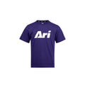 ARI KIDS ADEPT ICON TEE - PURPLE/WHITE/PURPLE