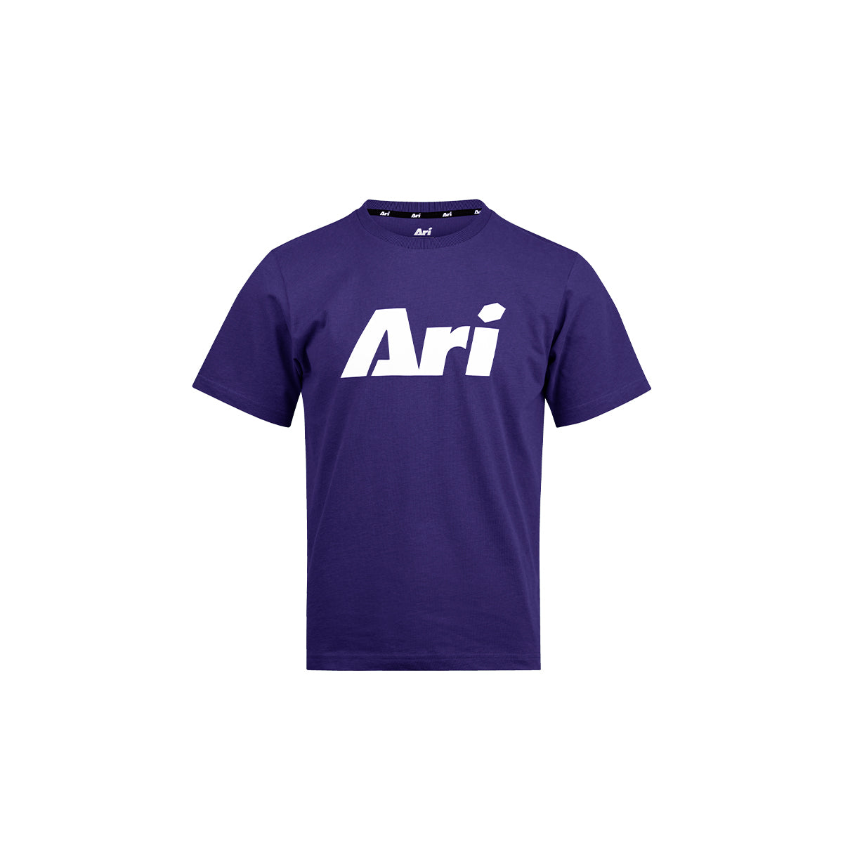 ARI KIDS ADEPT ICON TEE - PURPLE/WHITE/PURPLE