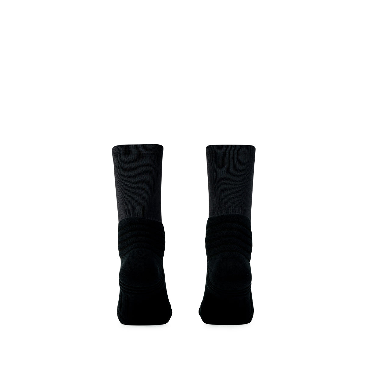 ARI KIDS ELITE KINETIC CREW SOCKS - BLACK/WHITE/BLACK