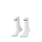 ARI KIDS ELITE KINETIC CREW SOCKS - WHITE/BLACK/WHITE