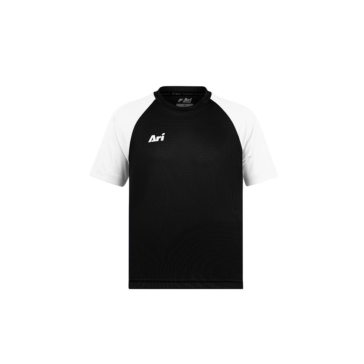 ARI KIDS ESSENTIAL 2TONES TEAM JERSEY - BLACK/BLACK/WHITE