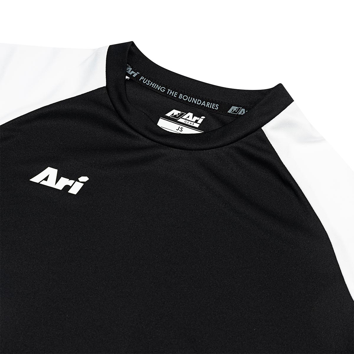 ARI KIDS ESSENTIAL 2TONES TEAM JERSEY - BLACK/BLACK/WHITE