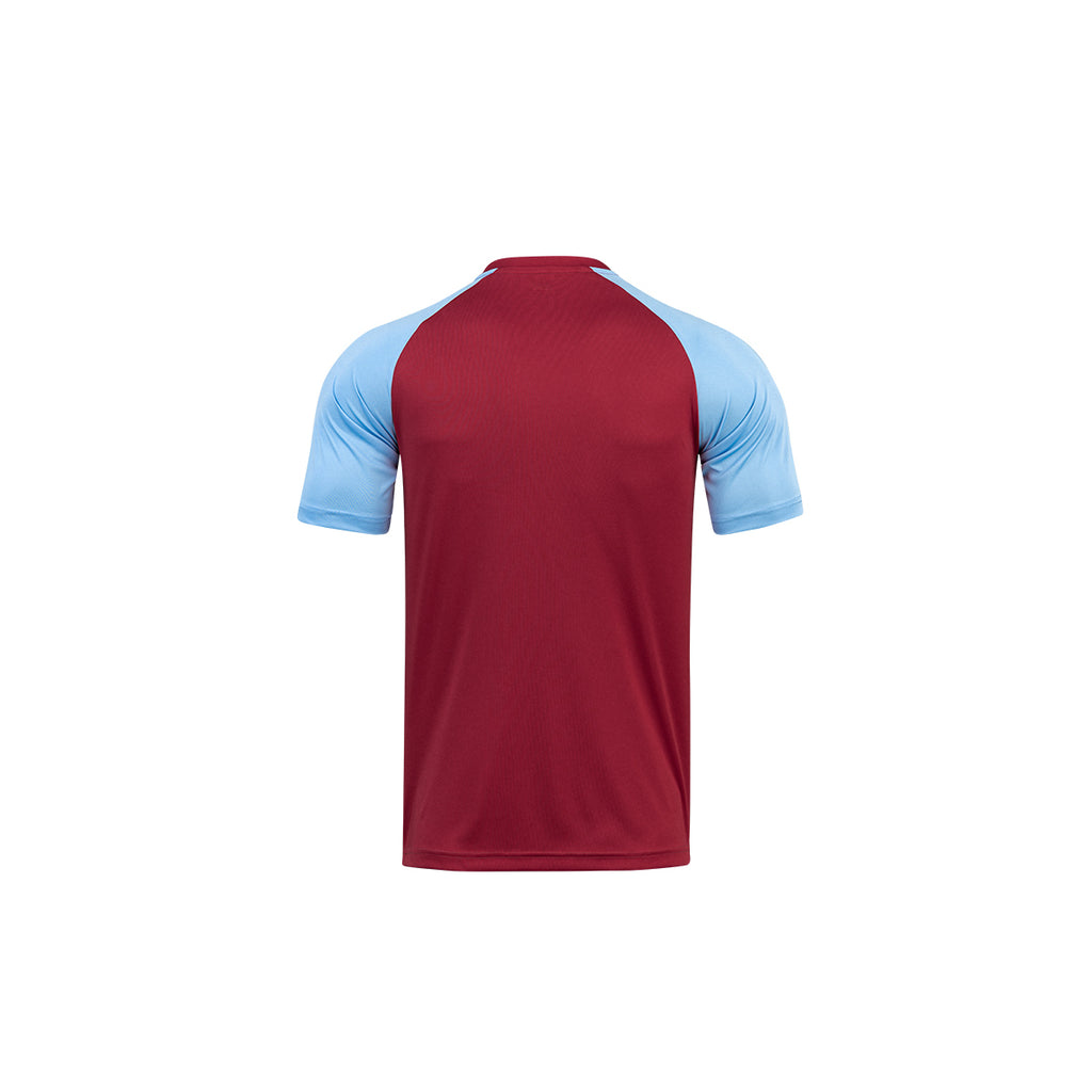 ARI KIDS ESSENTIAL 2TONES TEAM JERSEY - MAROON/LIGHT BLUE/WHITE