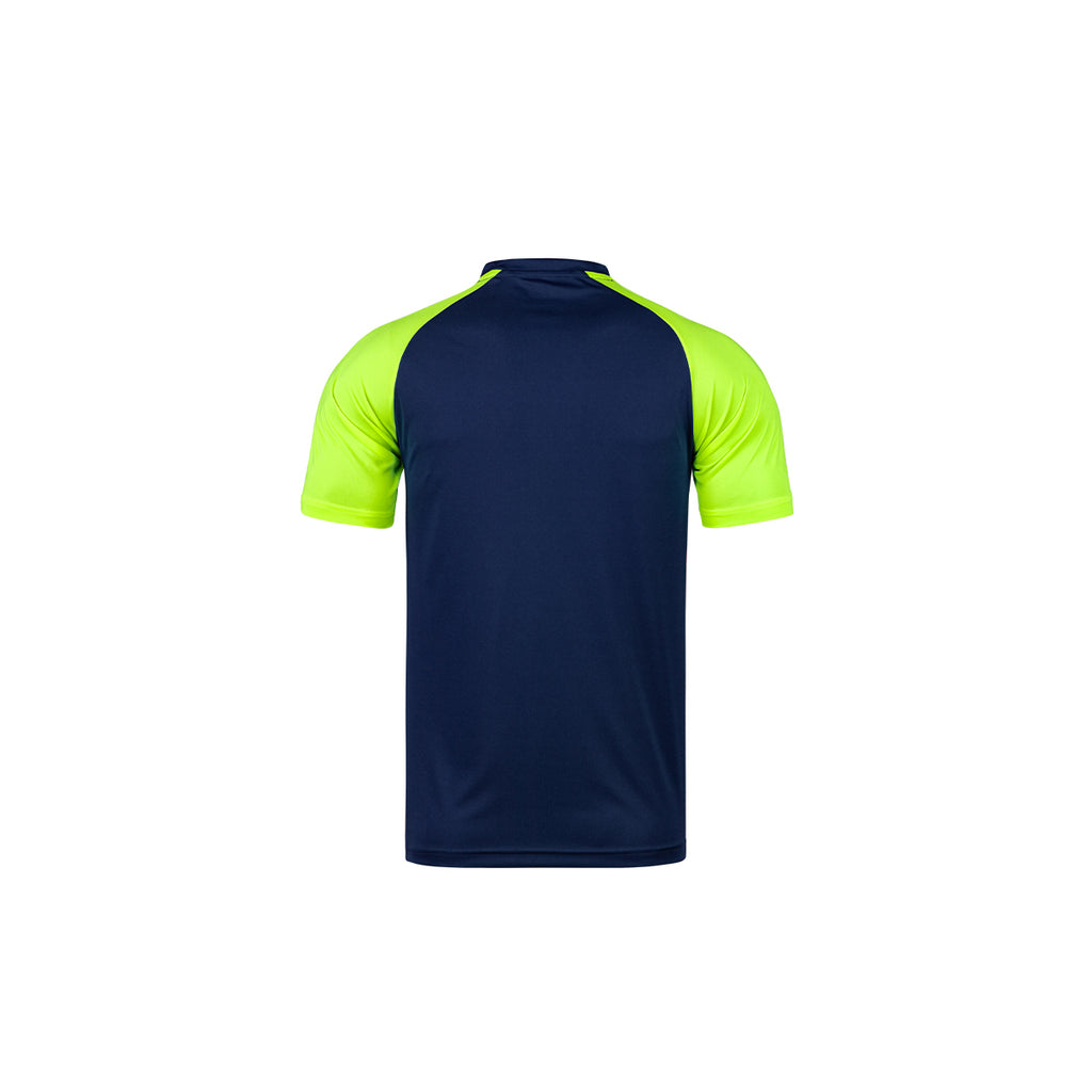 ARI KIDS ESSENTIAL 2TONES TEAM JERSEY - NAVY/NAVY/NEON GREEN
