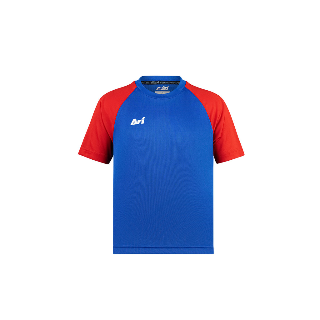 ARI KIDS ESSENTIAL 2TONES TEAM JERSEY - NAVY/NAVY/RED