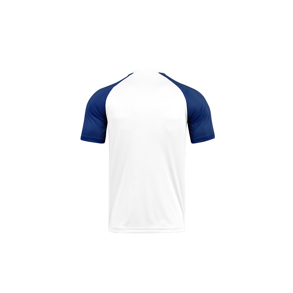 ARI KIDS ESSENTIAL 2TONES TEAM JERSEY - WHITE/DARK NAVY/BLACK