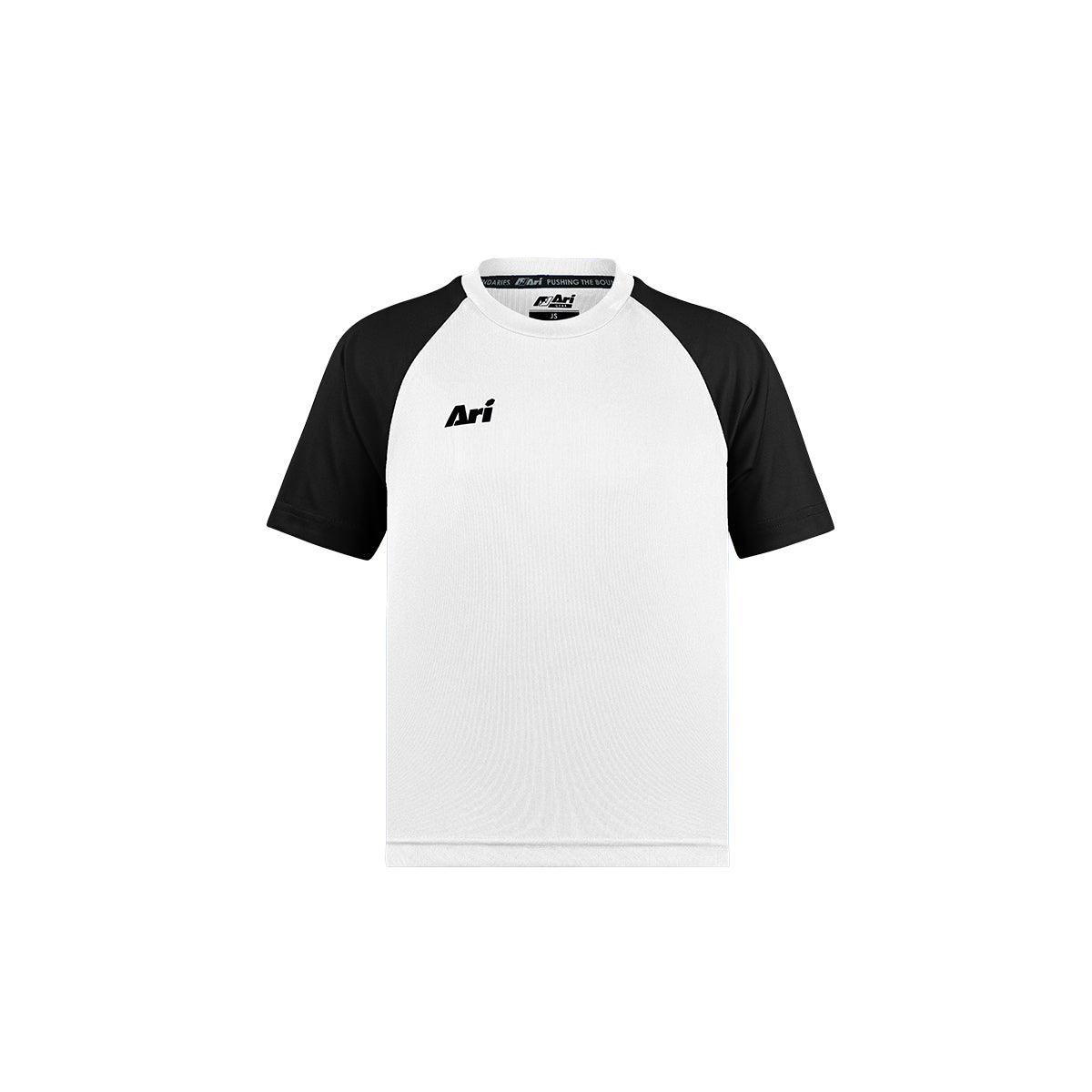 ARI KIDS ESSENTIAL 2TONES TEAM JERSEY - WHITE/WHITE/BLACK