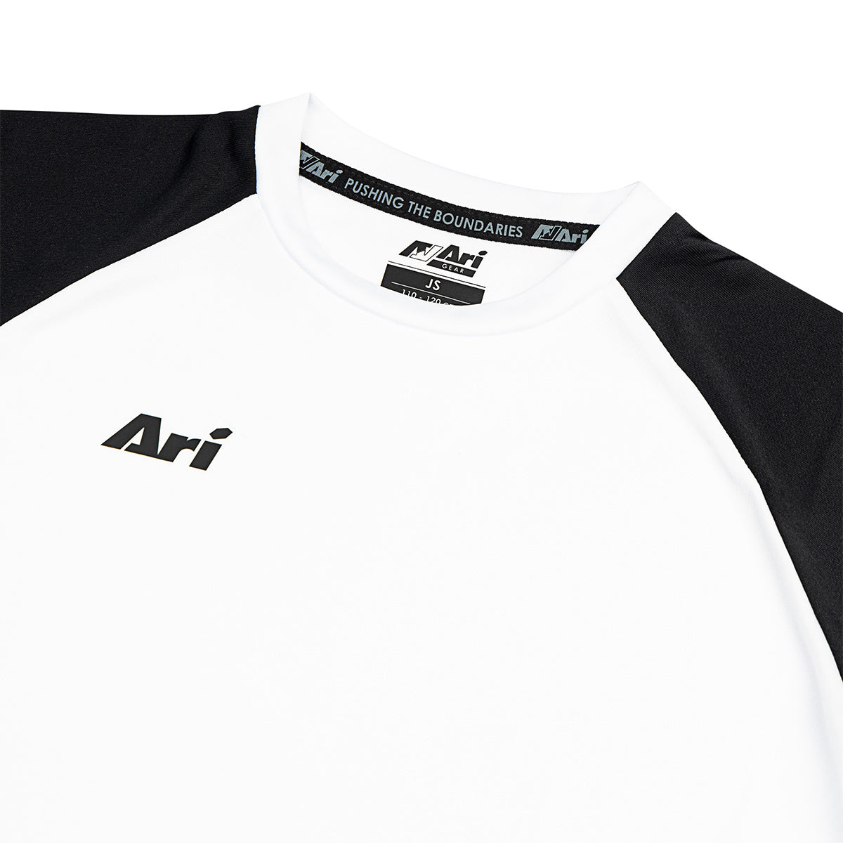 ARI KIDS ESSENTIAL 2TONES TEAM JERSEY - WHITE/WHITE/BLACK