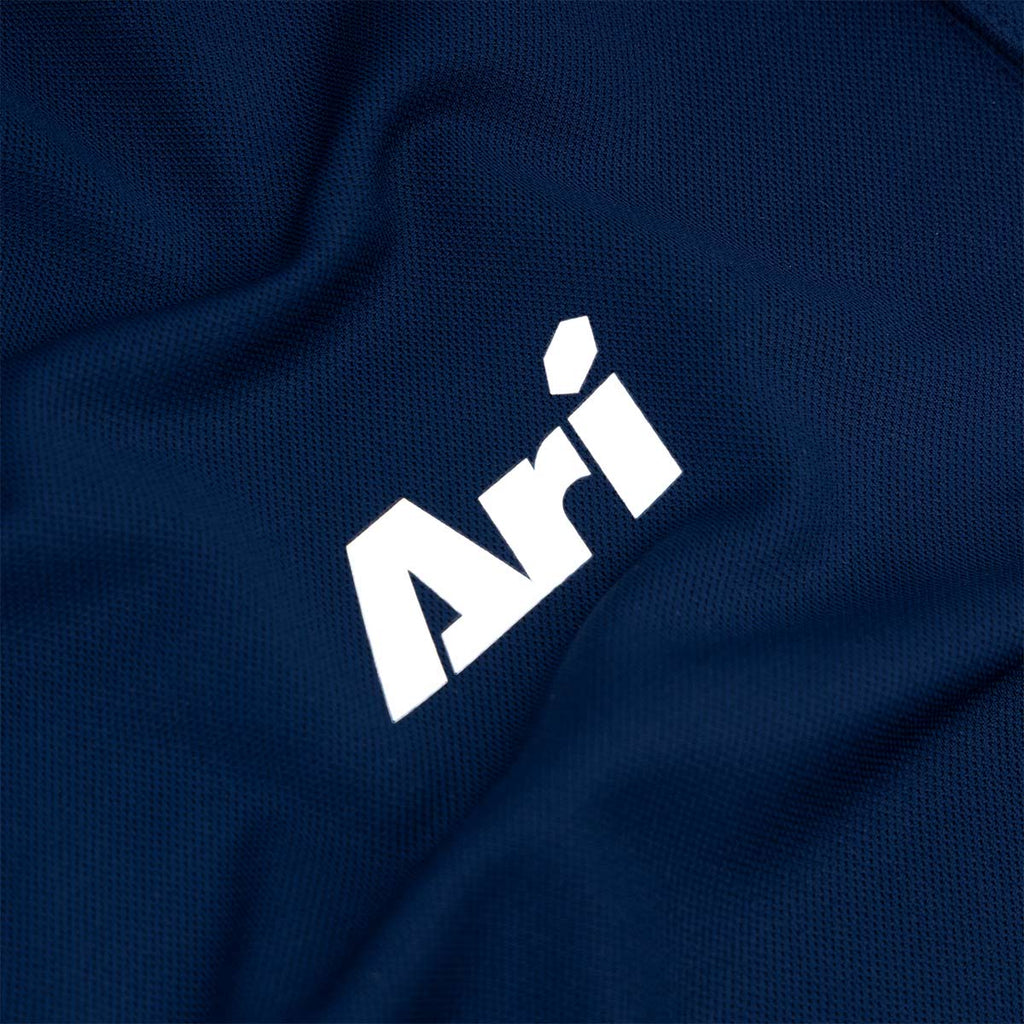 ARI KIDS ESSENTIAL BREATHABLE POLO - NAVY/NAVY/WHITE