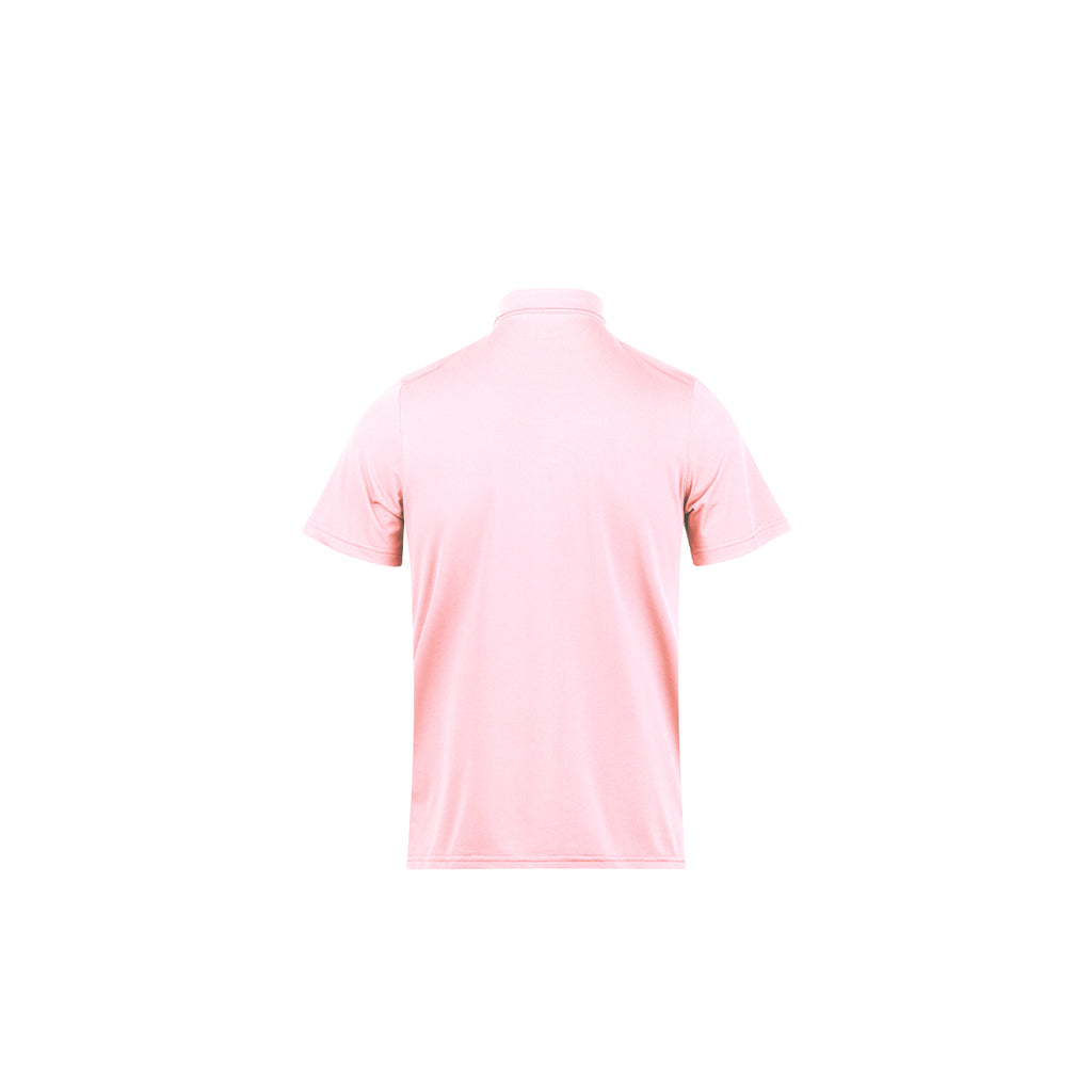 ARI KIDS ESSENTIAL BREATHABLE POLO - PINK/PINK/WHITE