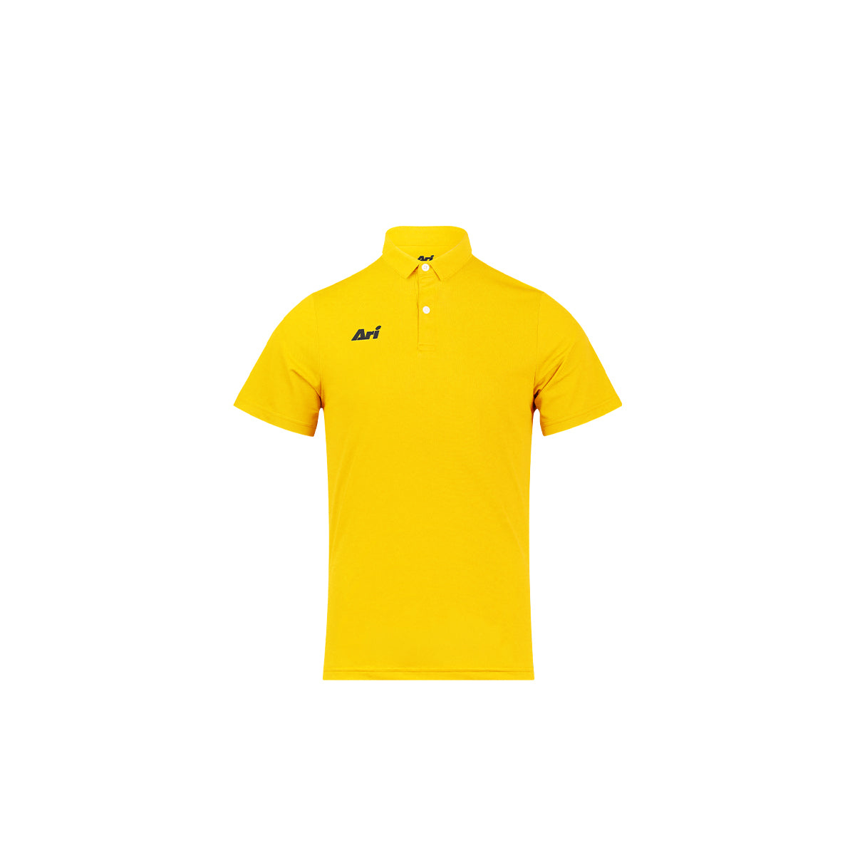 ARI KIDS ESSENTIAL BREATHABLE POLO - YELLOW/YELLOW/BLACK