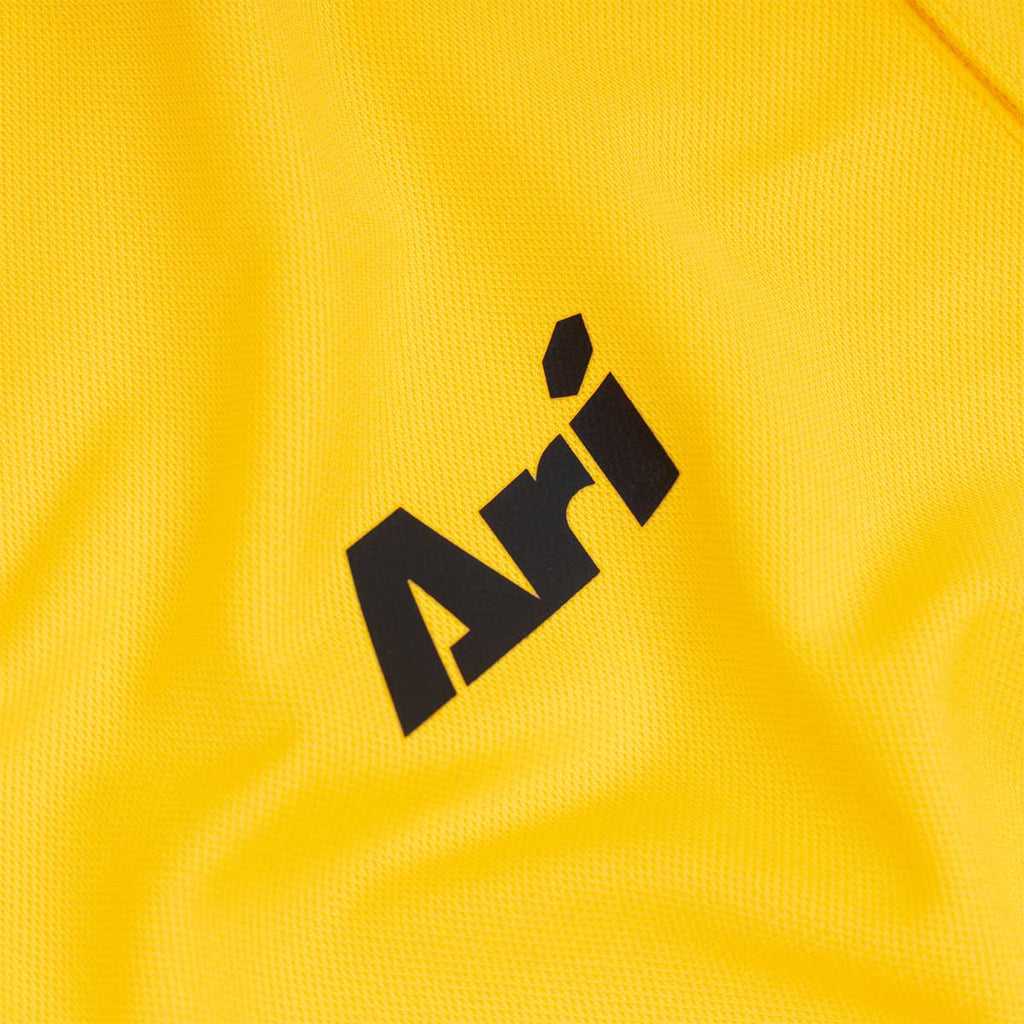 ARI KIDS ESSENTIAL BREATHABLE POLO - YELLOW/YELLOW/BLACK
