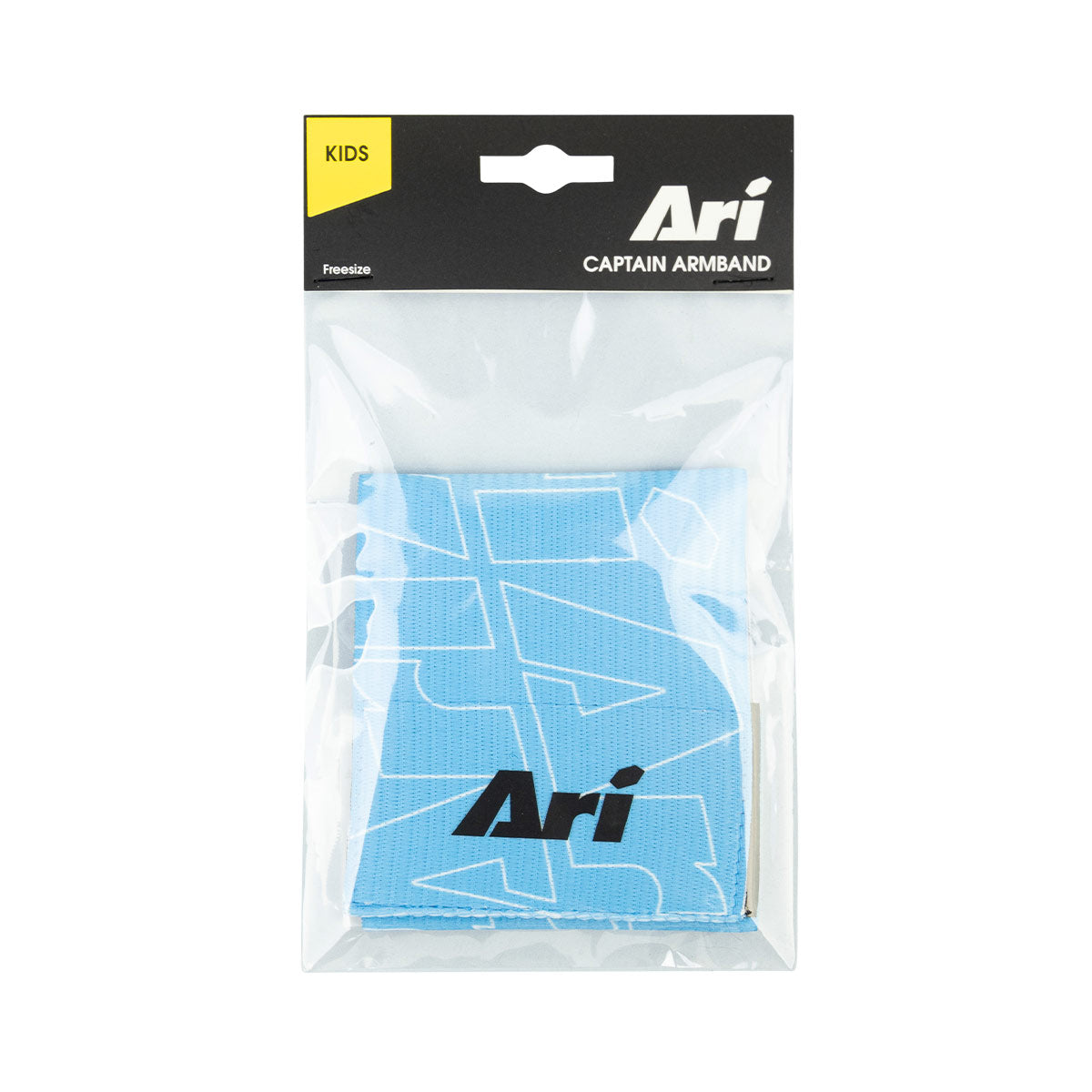 ARI KIDS ESSENTIAL CAPTAIN ARMBAND - LIGHT BLUE/BLACK/WHITE