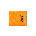 ARI KIDS ESSENTIAL CAPTAIN ARMBAND - LIGHT ORANGE/BLACK/WHITE