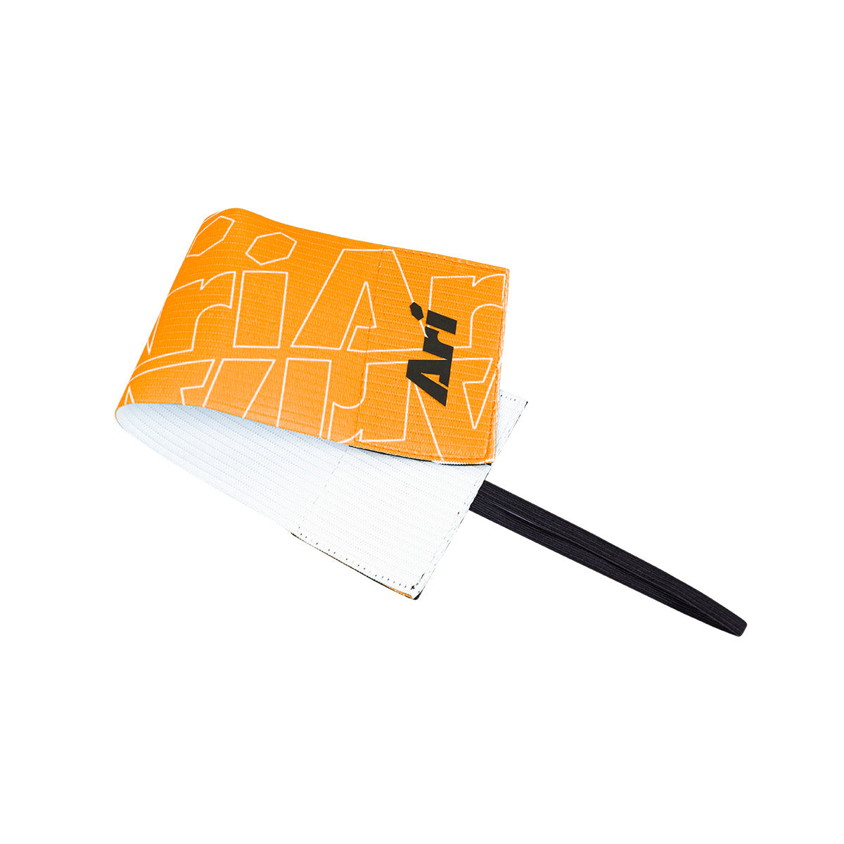 ARI KIDS ESSENTIAL CAPTAIN ARMBAND - LIGHT ORANGE/BLACK/WHITE