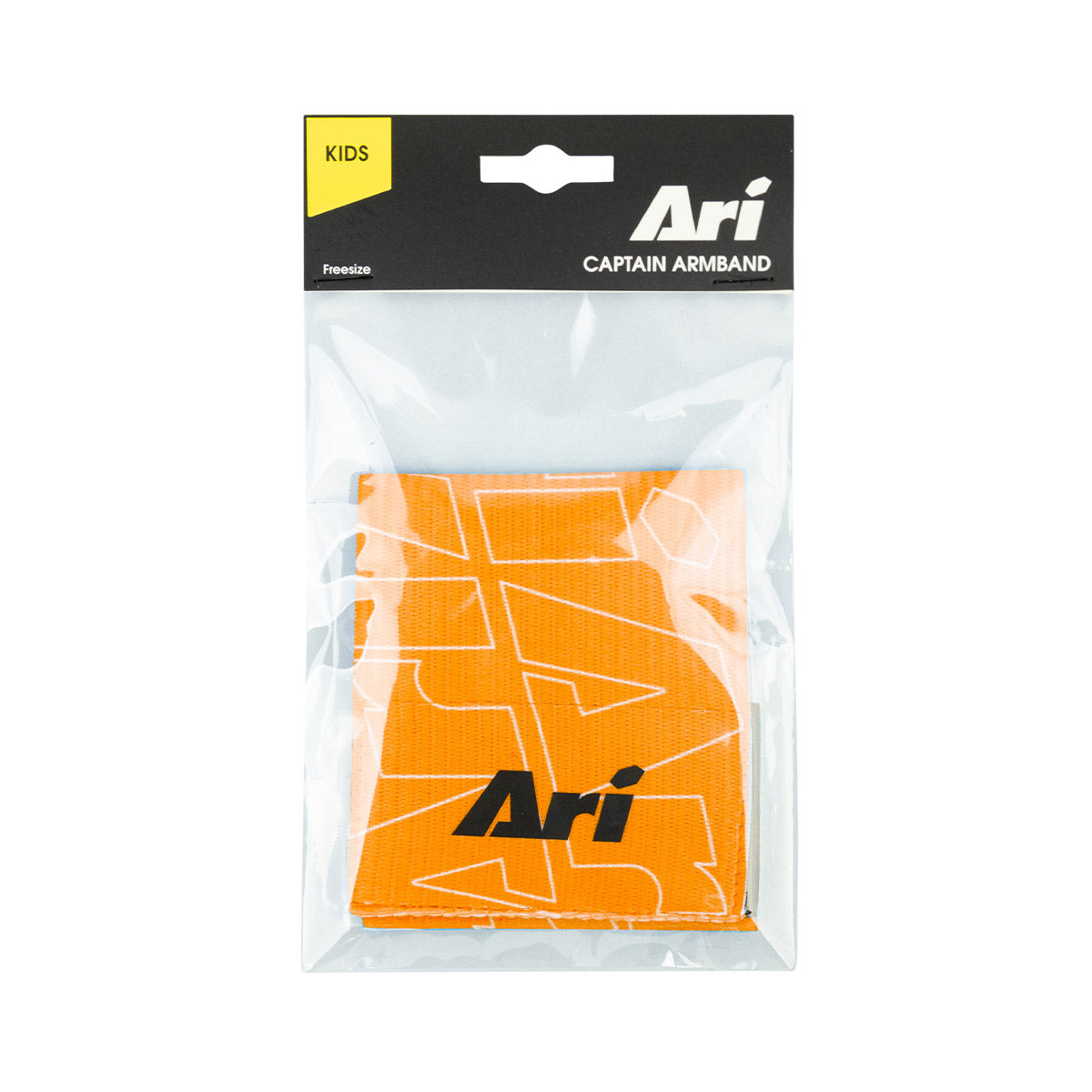 ARI KIDS ESSENTIAL CAPTAIN ARMBAND - LIGHT ORANGE/BLACK/WHITE