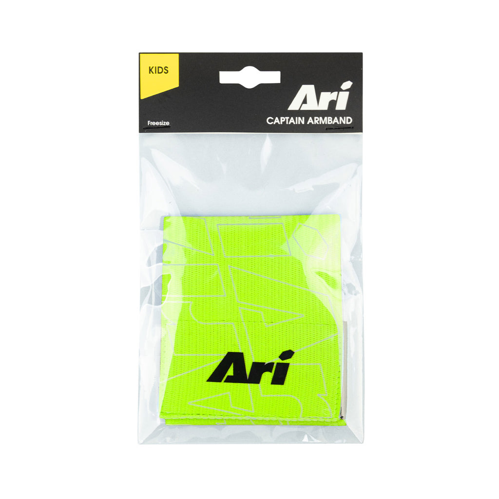 ARI KIDS ESSENTIAL CAPTAIN ARMBAND - LIGHT YELLOW/BLACK/WHITE