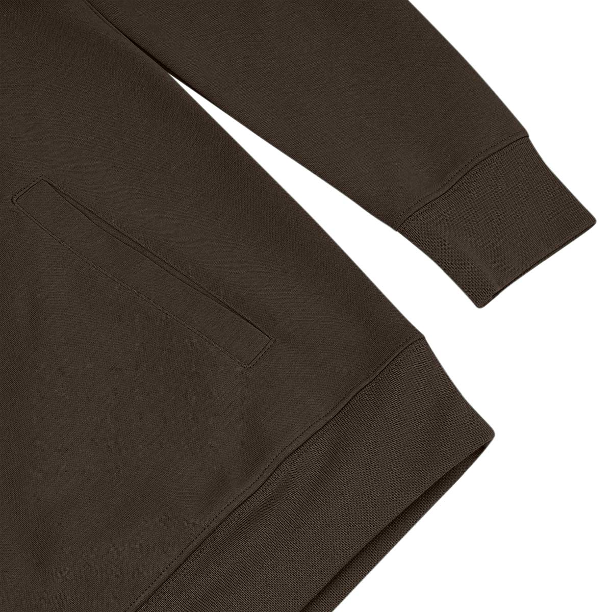 ARI KIDS ESSENTIAL HOODIE - BROWN/WHITE/BROWN