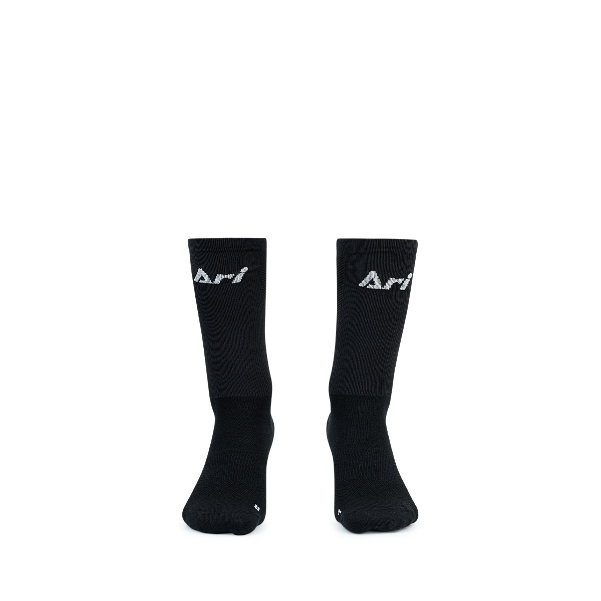 ARI KIDS HEX GRIP CREW SOCKS - BLACK/WHITE/BLACK