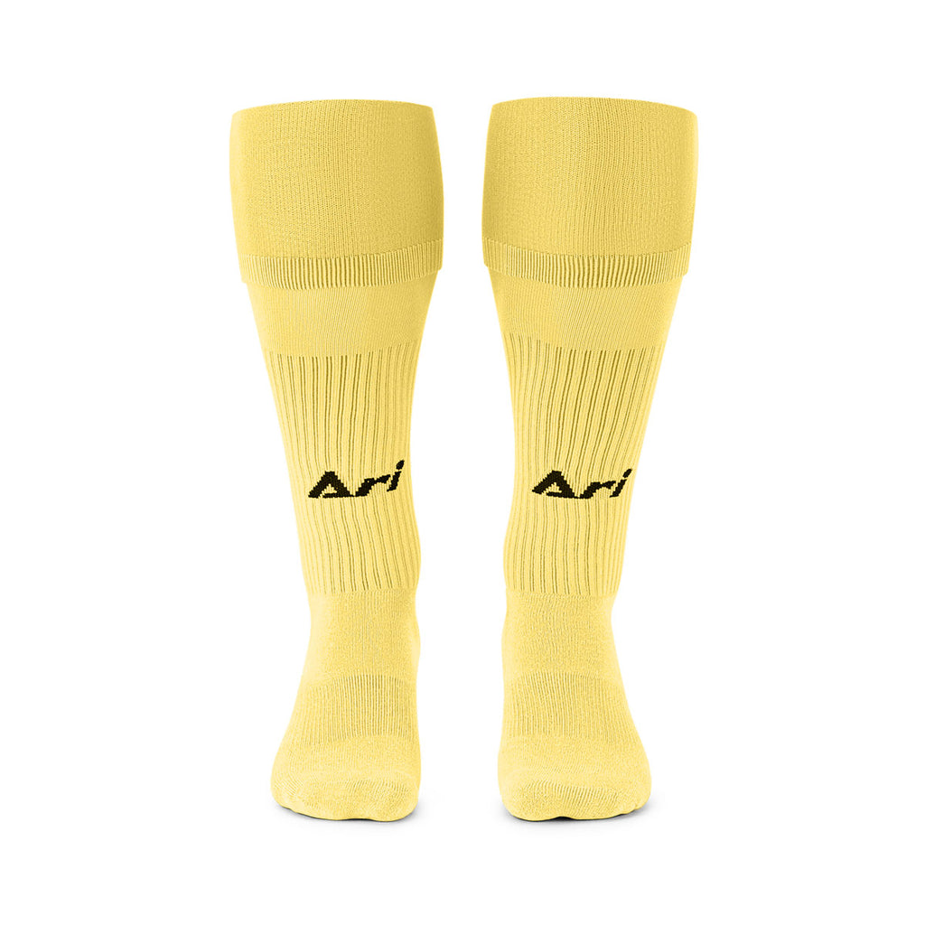 ARI LONG SOCKS - TURMERIC YELLOW/BLACK/YELLOW