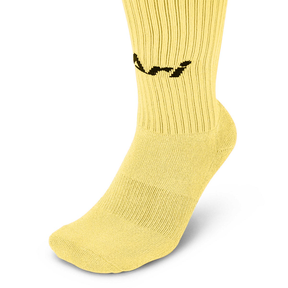 ARI LONG SOCKS - TURMERIC YELLOW/BLACK/YELLOW