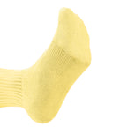 ARI LONG SOCKS - TURMERIC YELLOW/BLACK/YELLOW