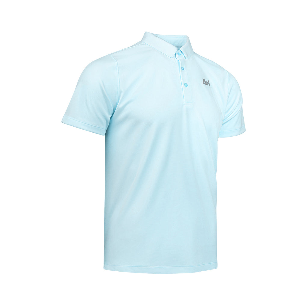ARI MEN ADEPT GOLF POLO - BLUE/BLUE/SILVER