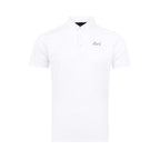 ARI MEN ADEPT GOLF POLO - WHITE/BLACK/SILVER