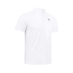 ARI MEN ADEPT GOLF POLO - WHITE/BLACK/SILVER