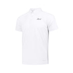 ARI MEN ADEPT GOLF POLO - WHITE/BLACK/SILVER