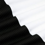ARI MEN ADEPT GOLF POLO - WHITE/BLACK/SILVER