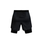 ARI MEN BREATHE 2IN1 V3 RUNNING SHORTS 3 INCHES - BLACK/BLACK/SILVER
