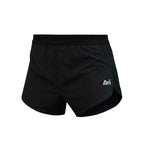 ARI MEN ELITE 3 INCHES RUNNING SHORT - BLACK/BLACK/SILVER