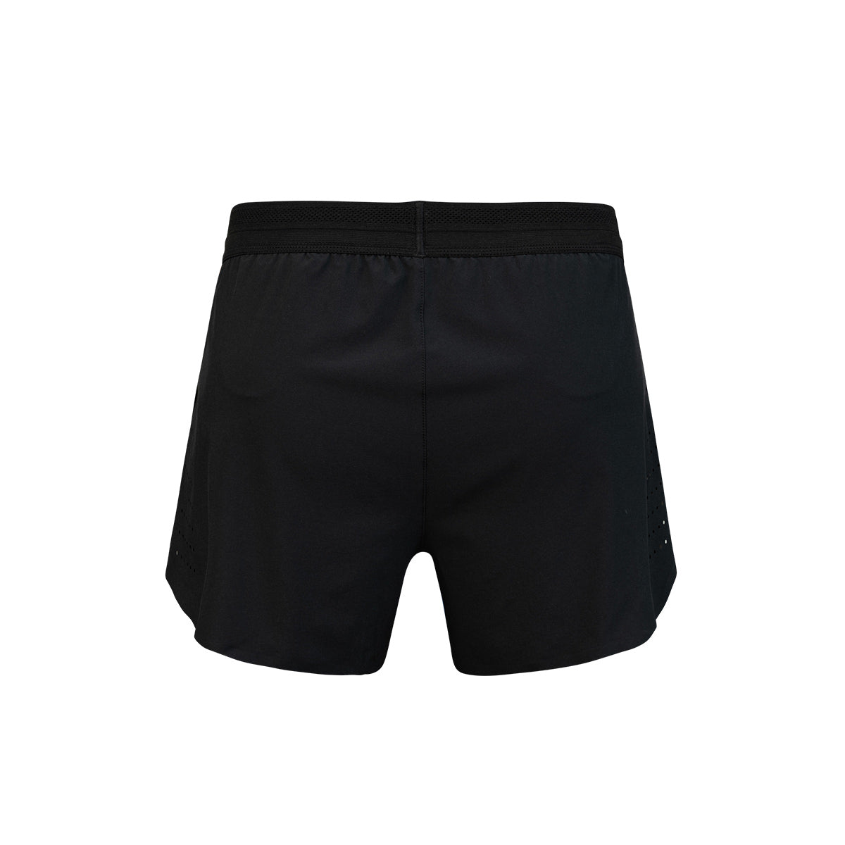 ARI MEN ELITE 3 INCHES RUNNING SHORT - BLACK/BLACK/SILVER