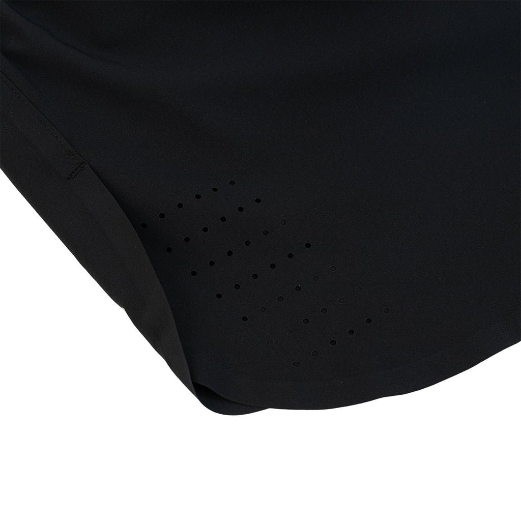 ARI MEN ELITE 3 INCHES RUNNING SHORT - BLACK/BLACK/SILVER